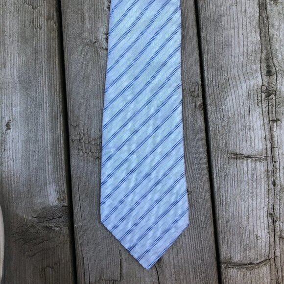 Vintage Burberry Striped Tie - Picture 1 of 5